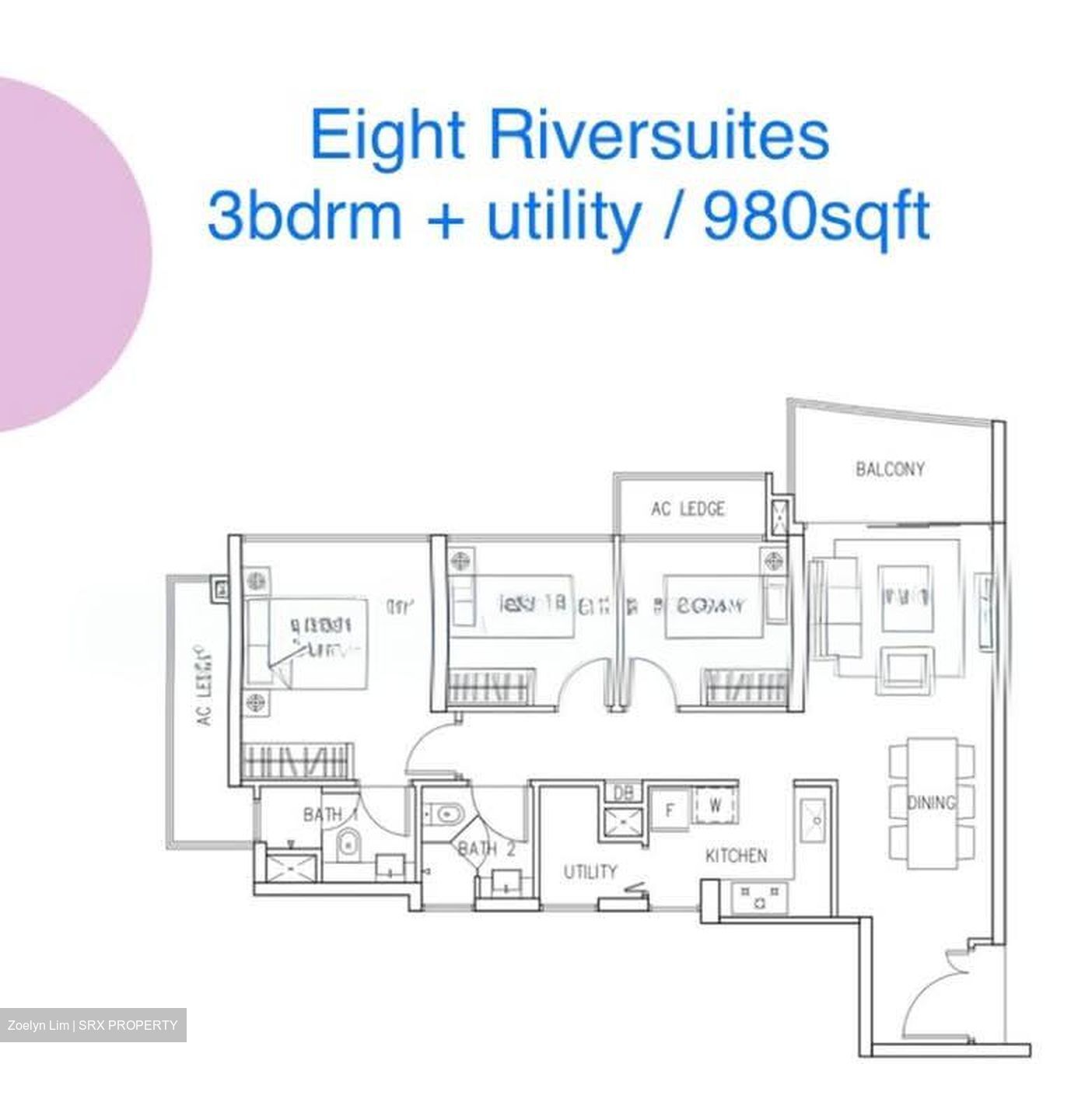 Eight Riversuites (D12), Condominium #594218241